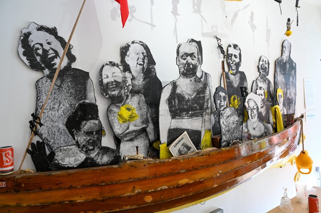 Image of the Simply Galumphing Around installation at Boojum & Snark